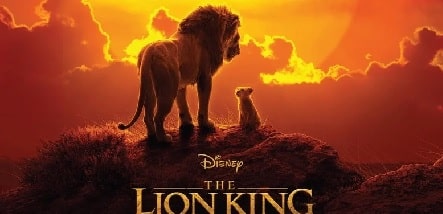 The poster of Jon Favreau highest grossed movie 'The Lion King'.