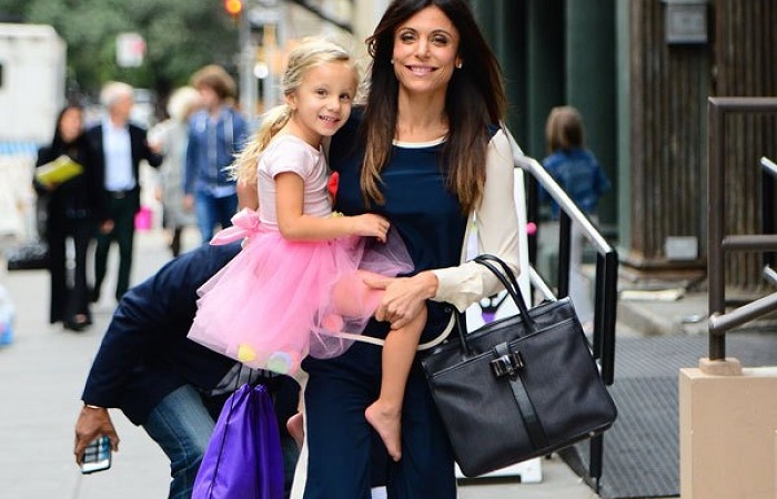 Bethenny Frankel with her daughter Bryn Hoppy.