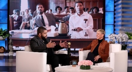 O'Shea Jackson Jr as guest star in The Ellen DeGeneres Show.