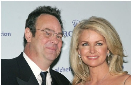 A picture of Belle Kingston Aykroyd parents Dan Aykroyd and Donna Dixon.