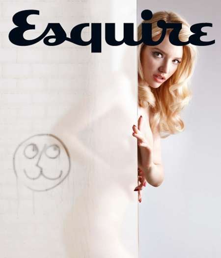 Talulah Riley on the cover of Esquire Edition 2010