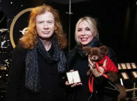 Pamela Anne Casselberry and Dave Mustaine Attending an Award Function 