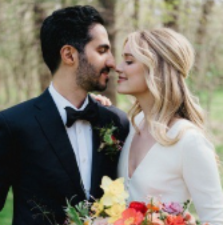 For their special day, Nieku Manshadi and Elizabeth Lail opted for a weekend ceremony away from the city.
