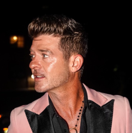 At 17, Robin Thicke struck out on his own, earning a living as a professional record producer and songwriter.