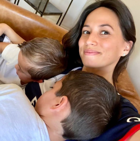 Axelle Francine and Tony Parker are parents to two children.