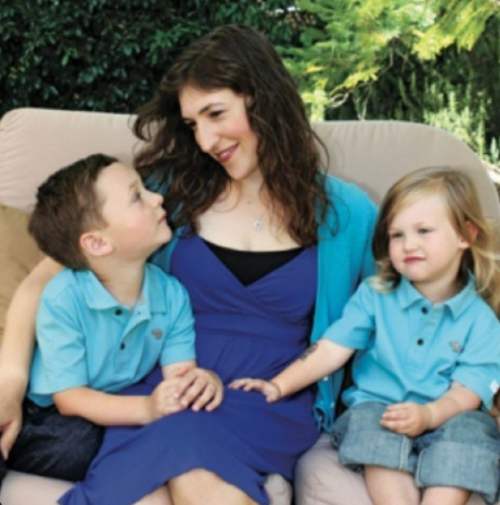 Miles Roosevelt Bialik Stone is the oldest child of Mayim Bialik who is an American actress, game show host, and author.