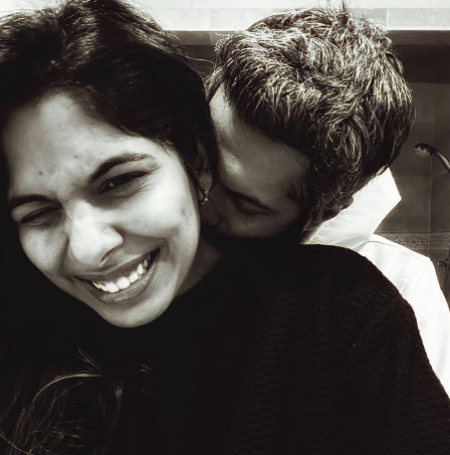Sheena Melwani and Dinesh Melwani got married in a small, private ceremony.