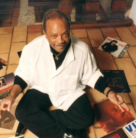 Quincy Jones is a famous record producer, songwriter, composer, arranger, and film and television producer from the United States.