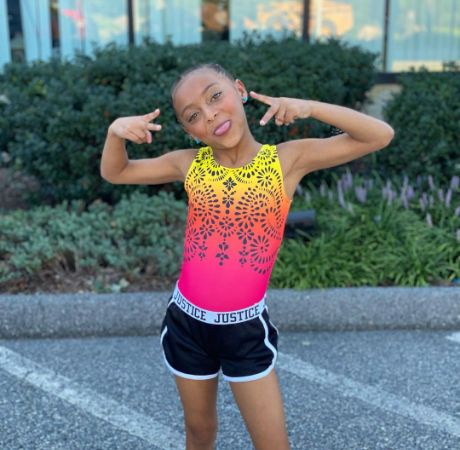 Avielle Janelle Hernandez posing for a photo shoot.