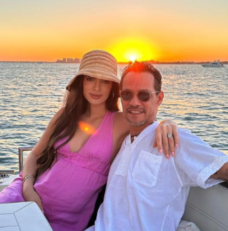 Nadia Ferreira's spouse Marc Anthony's first marriage was to chef Ojani Noa in 1997, but it only lasted a year.