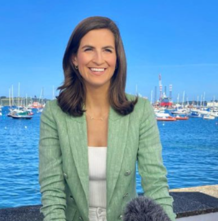 After finishing her studies, Kaitlan Collins moved to Washington D.C. to start her journalism career.