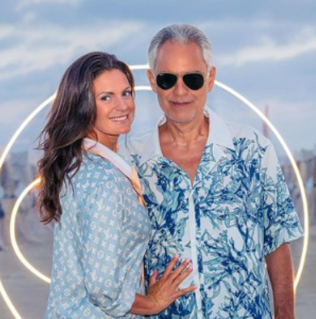 Enrica Cenzatti's ex-husband Andrea Bocelli is completely blind now.