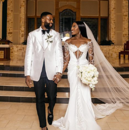 On Saturday, November 18, Chiney Ogwumike and Ethasor Raphael Akpejiori had their church wedding, following Western traditions.