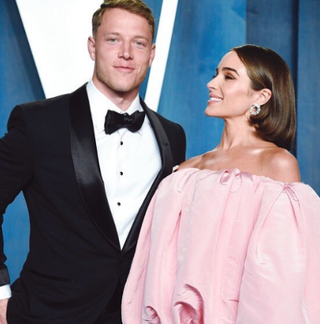 Olivia Culpo and Christian McCaffrey are now engaged.