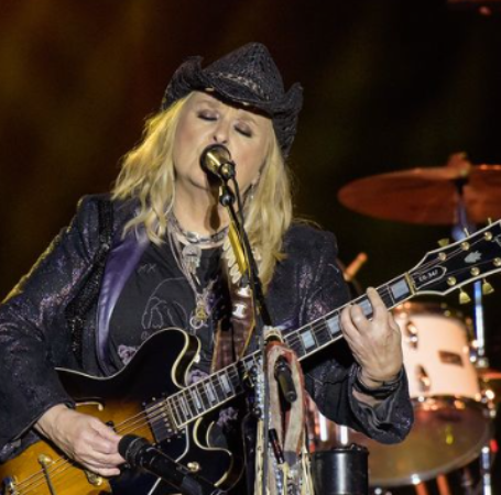 Melissa Etheridge is a singer, songwriter, and guitarist from America.