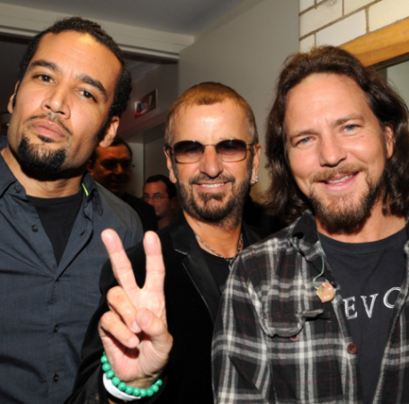 Ben Harper's music career took off after touring with Taj Mahal.